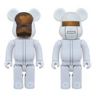 即発送可！新品未開封！BE@RBRICK DAFT PUNK 400% WHITE SUITS Ver. ベアブリック