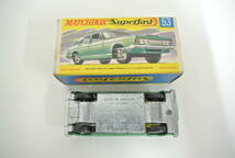 玩具祭 マッチボックス ミニカー スーパーファスト NEW 53 フォード ゾディアック MK Ⅳ 箱付 MATCHBOX Superfast FORD ZODIAK_画像7