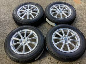 M6928 ECO FORME 16インチ 6J +45 100/4H＆195/65R16 2022年製 未使用 スタッドレス 4本 ライズ ロッキー に！