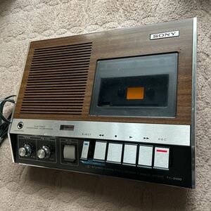 ソニー テープレコーダー カセットレコーダー カセットデッキ　TC-2100