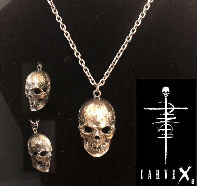 Corona Blast Sale ★ CARVEX ★ Masque de crâne pendentif crâne fait à la main par le sculpteur Kote 925 argent crâne squelette fait à la main livraison gratuite, Accessoires pour hommes, pendentif, Argent