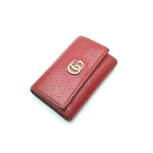 プチマーモント　グッチ　キーケース　６連　GUCCI　メモ１