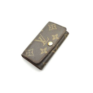 キーケース　ルイヴィトン　LOUISVUITTON　４連　モノグラム　メモ１