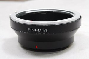 ★新品未使用品★Canon キャノン EOS EFマウントレンズ ⇒Panasonic パナソニック OLYMPUS オリンパス M4/3 マウントアダプター EOS→M4/3