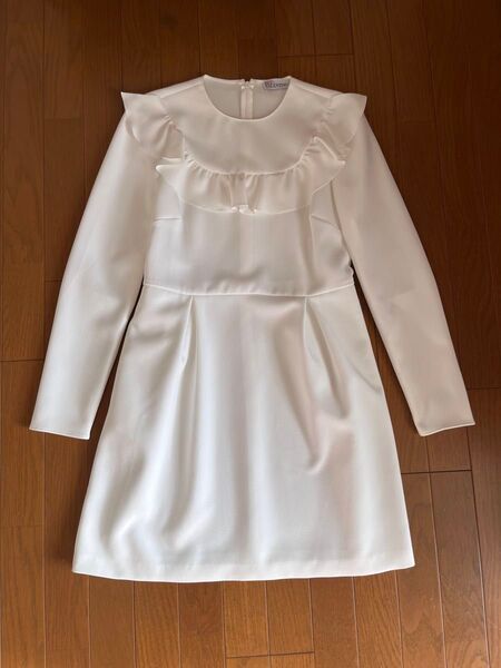 ◎59【新品】RED VALENTINO ヨークフリルミニワンピース