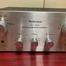 Technics テクニクス プリメインアンプ SU-7600通電確認_画像4