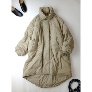 23AW TODAYFUL トゥディフル Monster Down Coat モンスター ダウン ロング コート ベージュ 38