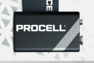 DURACELL PROCELL 9Vアルカリ電池