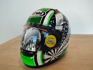 アライ　Arai Astro-IQ kawasaki ストレイン限定　ディスプレイ品管A-1