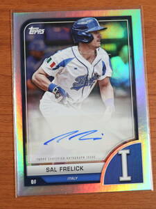 【大量出品・WBCカード】SAL FRELICK　サル・フレリック サイン　topps 2023 World baseball classic カード