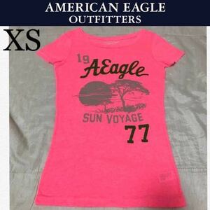 1 раз надеты *American Eagle короткий рукав футболка XS розовый American Eagle 