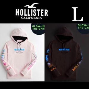 С новой меткой ☆ Hollister Light Sweat Parker L Hoody Pink Hollister