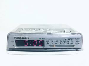 ■□綺麗・貴重な逸品□■Panasonic RC-6266 FM/AM CLOCK RADIO パナソニック クロックラジオ♪動作品