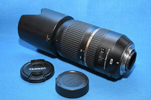 TAMRON SP 70-300mm F4-5.6 Di VC USD (Model A005) ニコンFマウント用 動作品