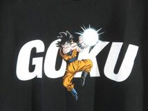 2020b7◆良品です◆ヴィンテージ◆DRAGONBALL Z ドラゴンボール 長袖Tシャツ L/カットソー/ロンT/孫悟空/スーパーサイヤ人/ベジータ/古着_画像5