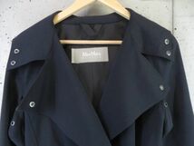 2020b19◆美品です◆MaxMara マックスマーラ フーディ ストレッチジャケット コート 38/パーカー/シャツ/ブラウス/テディベア/ワンピース_画像3