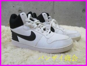 3220b20◆良品です◆27cm◆NIKE ナイキ レザー ハイカットスニーカー/バスケットボールシューズ/バッシュ/靴/ターミネーター