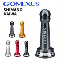 GOMEXUS ゴメクサス　リールスタンド42mm　シマノ/ダイワ用　ガンメタ_画像1