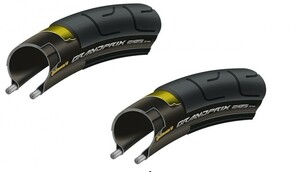 コンチネンタル タイヤ Continental GRAND PRIX グランプリ クリンチャータイヤ 2本セット 700c 700×28c ブラック 自転車