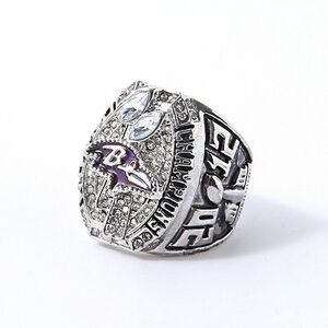 送料無料※2012年 NFL 指輪 ボルチモア・レイブンズ Champion リング 22号/23号/24号 誕生日 記念日 新品