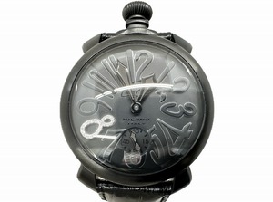 ガガミラノ GaGa MILANO Manuale《マヌアーレ》 48mm スペシャルカスタマイズ オートマチックウォッチ 腕時計 5012.02S