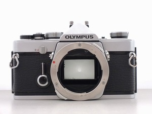 オリンパス OLYMPUS フィルム一眼レフカメラ ボディ シルバー OM-1