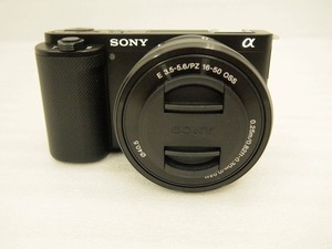 【未使用】 ソニー SONY パワーズームレンズキット ミラーレス一眼カメラ ブラック VLOGCAM ZV-E10L