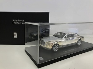 期間限定セール 京商 KYOSHO 1/43 ロールス ロイス ファントム Drophead Coupe メッキシルバー K05532SP ミニカー