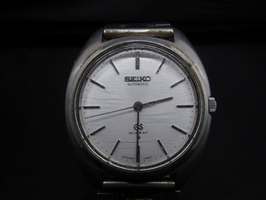 【1円スタート】 【破損有り】 グランドセイコー SEIKO（Grand Seiko) 自動巻き腕時計 メンズウォッチ シルバー/ホワイト 5641-7000