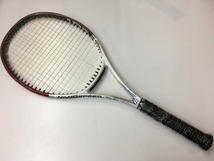 ヨネックス YONEX 【並品】硬式テニスラケット ホワイト/レッド NANOSPEED RQ7 TOUR_画像1