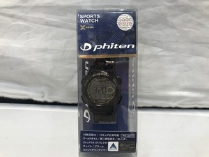 【未使用】 ファイテン phiten スポーツウォッチ ゴールド PH-D073-GD