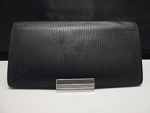 ルイヴィトン LOUIS VUITTON エピ ポルトフォイユ ブラザ M66542 長財布 二つ折り財布 メンズ