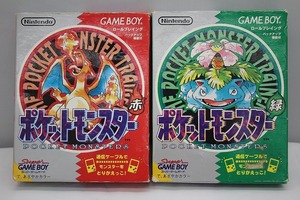 ニンテンドー Nintendo GBソフトセット[ポケットモンスター 赤/緑] 箱説付き DMG-P-APAJ/APBJ