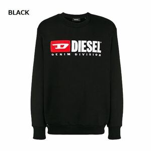 新品未使用　DIESEL スウェットトレーナー　ディーゼル　ブラック　XLサイズ　トレーナー　スウェット　K-POP 大きめサイズ