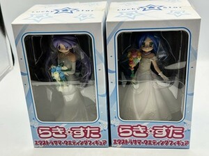 【新品・未開封】泉こなた/柊かがみ 「らき☆すた」 エクストラサマーウエディングフィギュア　HO3-T80-1HAG021