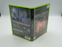 【中古・現状品】XBOX『FATAL FRAME II Crimson Butterfly』フェイタルフレーム クリムゾンバタフライ テクモ　ZA3A-CP-2MA245_画像4