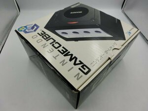 【中古現状品・動作未確認】任天堂 ゲームキューブ 本体 DOL-S-KA ブラック 元箱 1FA1-T80-2MA241