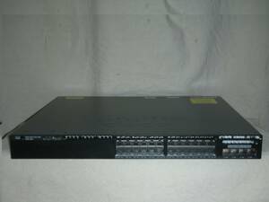 ☆Cisco Catalyst 3650 24 4X1G [WS-C3650-24TS-E V04]！(#F9-640)「120サイズ」☆