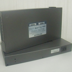 ☆2台セット！NETGEAR Prosafe 24Port Gigabit Switch JGS524E V2！(MID-2527)「80サイズ」☆の画像3