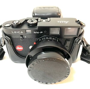 1円〜　LEICA ライカ　M4-P ブラックボディ フィルムカメラ