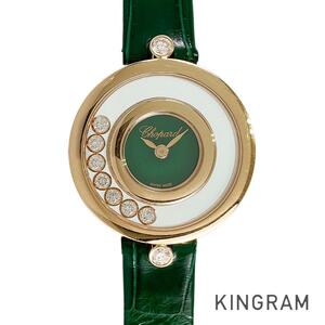  Chopard happy бриллиант 4527 женские наручные часы ss[ б/у ]