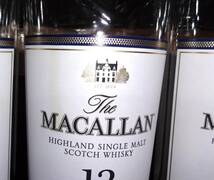 The MACALLAN DOUBLE CASK 12 YEARS OLD　ザ・マッカラン　ダブルカスク　12年　空き瓶12本、空き箱付_画像3