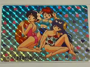 *1992 year bump re card Ranma 1/2.. attack SP card N105 [ Ranma &...& shampoo ] box .. goods Carddas kila