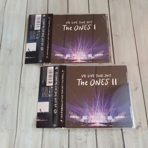 V6 / LIVE TOUR 2017 THE ONES Ⅰ・Ⅱ 2枚セット【レンタル限定】