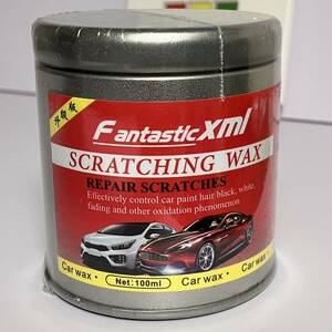 傷消しWax 100ml ワックス ３種のスポンジ付きで仕上がる 自動車の小傷 ワックス粒子サイズ:中程度 fantastic