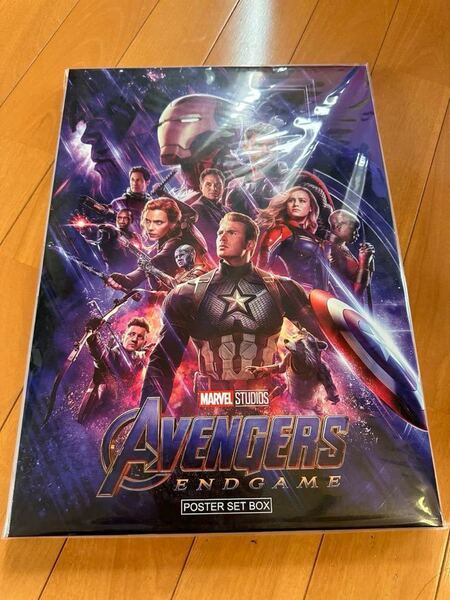 アベンジャーズエンドゲーム ポスターセットボックス MARVEL