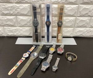 M　スウォッチ　SWATCH　　腕時計　おまとめ　11点　クォーツ　BB⑧