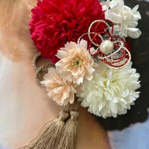 成人式 髪飾り 袴　花　卒業式 前撮り 結婚式　振 ヘアアクセサリー ブリザーブドフラワー ドライフラワー