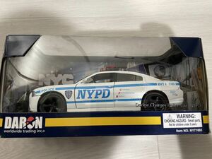 DARON ダロン 1/24 NYPD Dodge Charger ダッジチャージャー ポリスカー ミニカー RARE