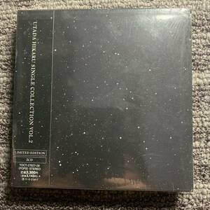 新品未開封　　宇多田ヒカル　　UTADA HIKARU SINGLE COLLECTION VOL.2 　初回限定盤　くまお守り封入　2ＣＤ